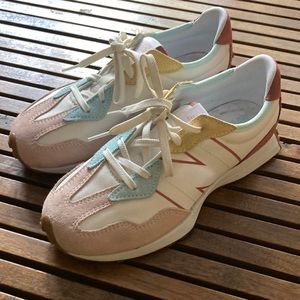 New Balance Women's Sneakers - White, Pink, Yellow, Blue